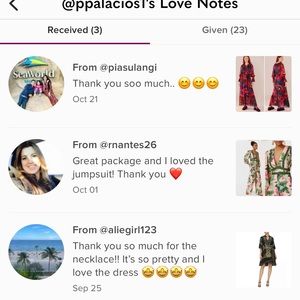 Special Thanks To My Customers!! ⭐️❤️